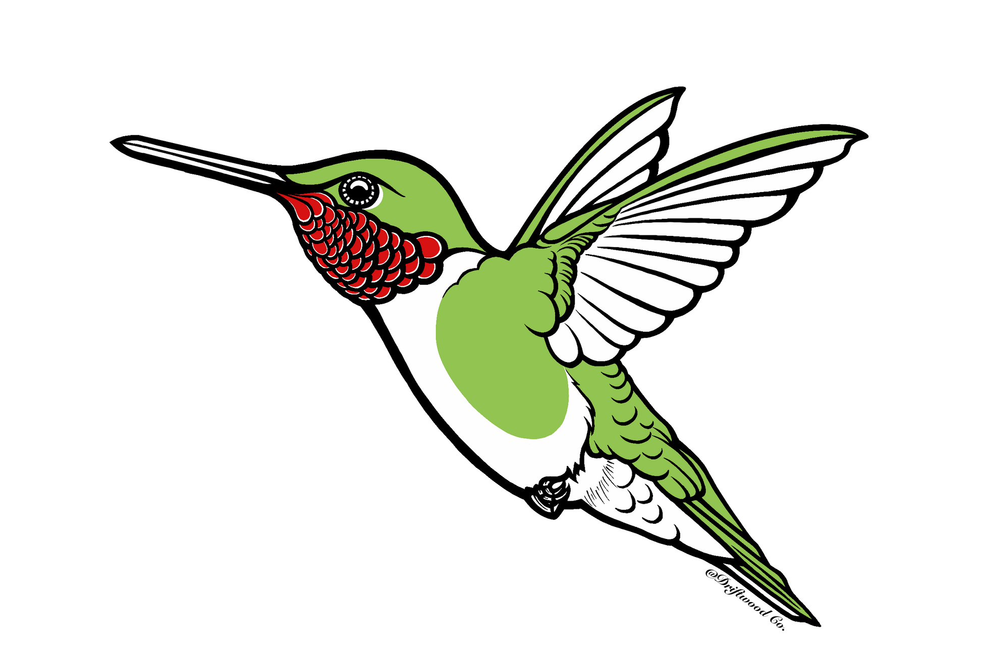 Hummingbird Sticker