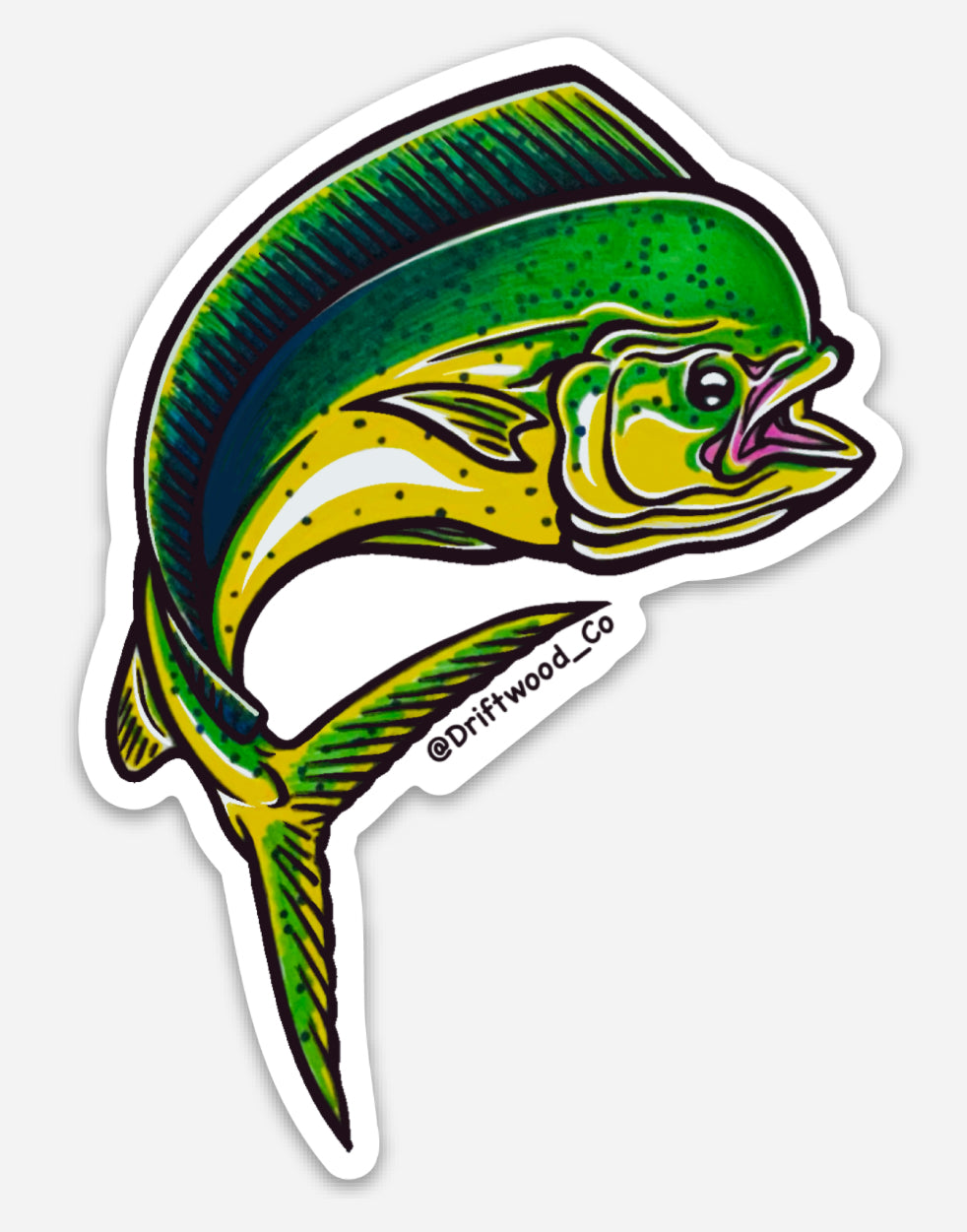 Mahi Mahi Sticker