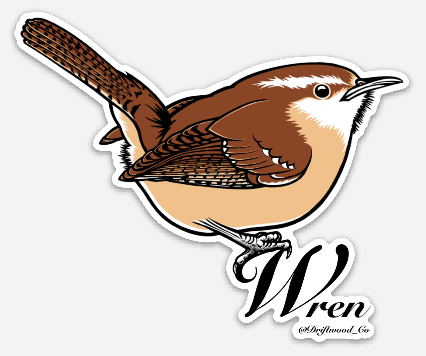 Wren Sticker