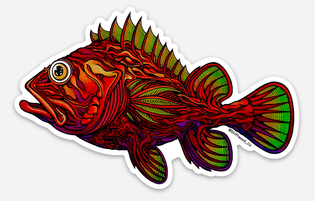 Rockfish Color Sticker