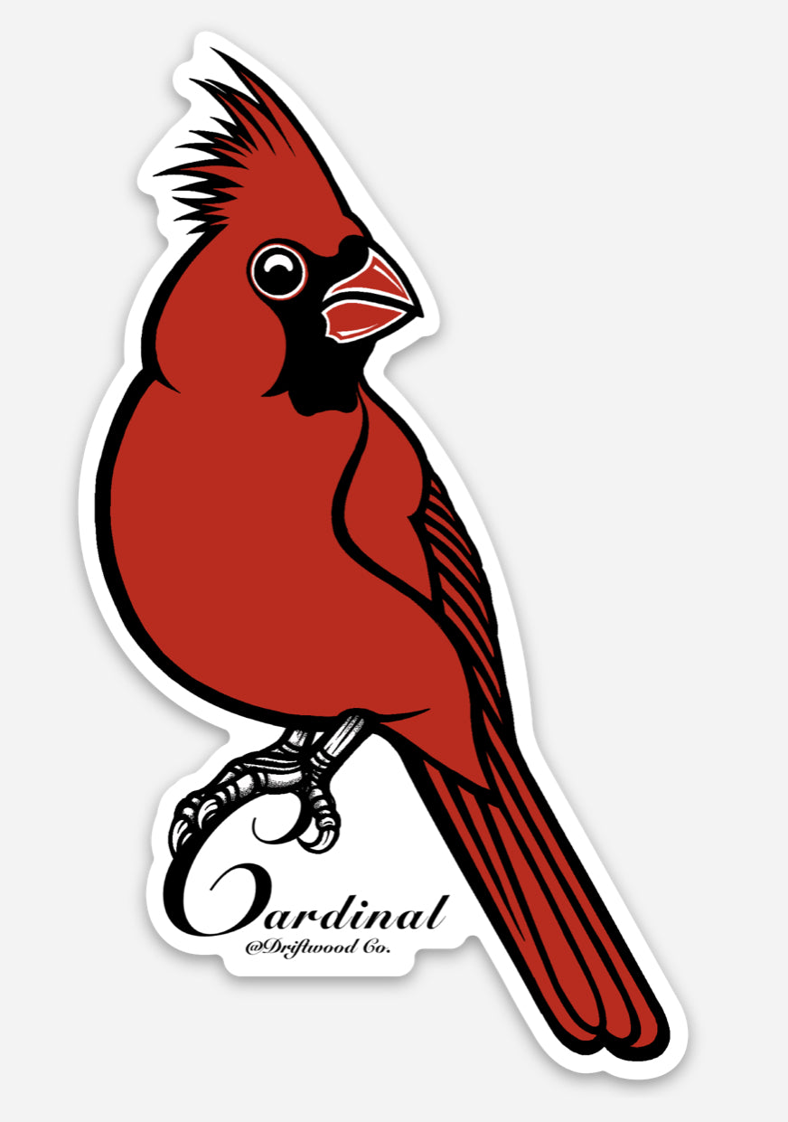 Cardinal Sticker