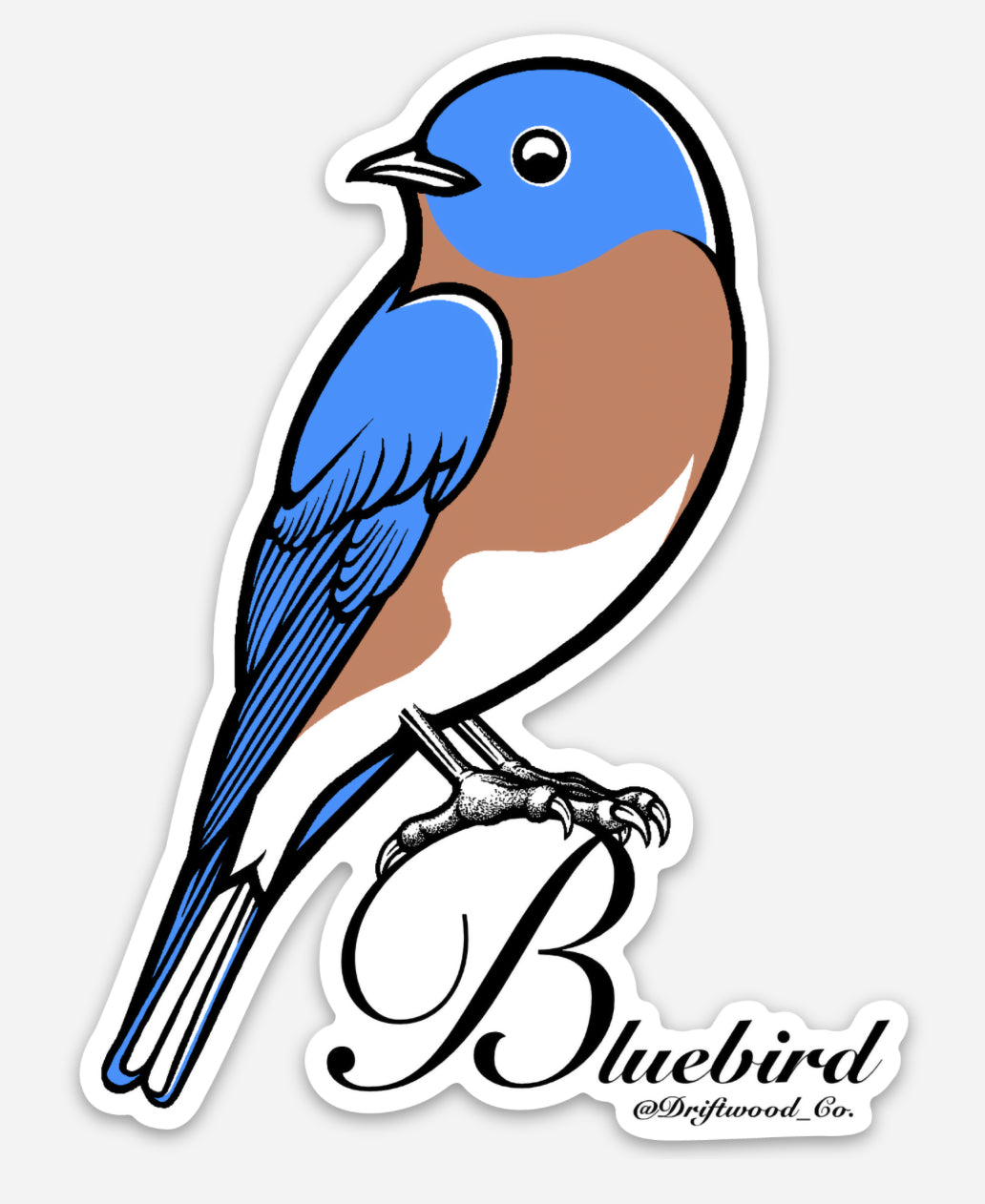 Bluebird Sticker